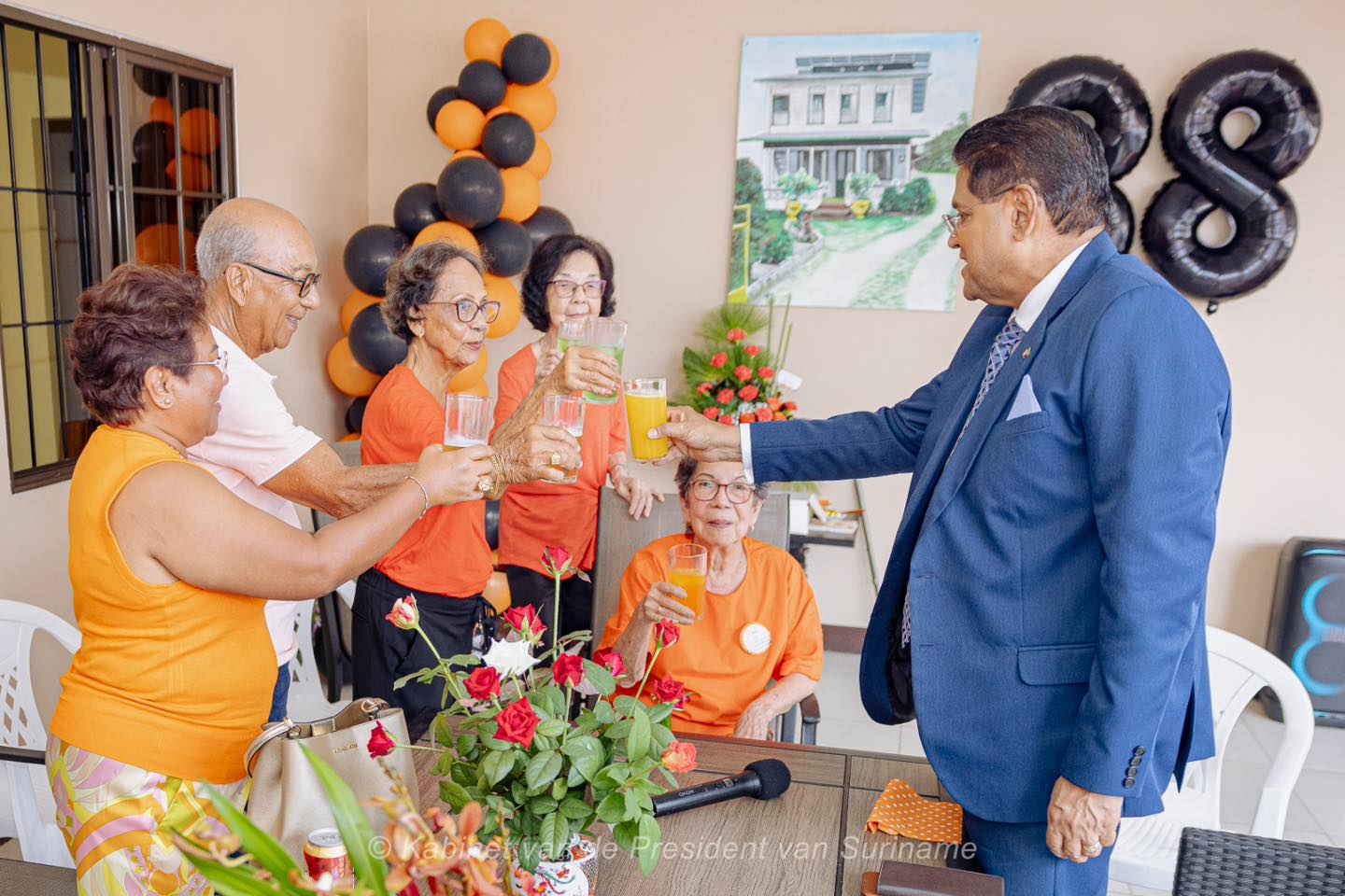 Voorzitter Chan Santokhi