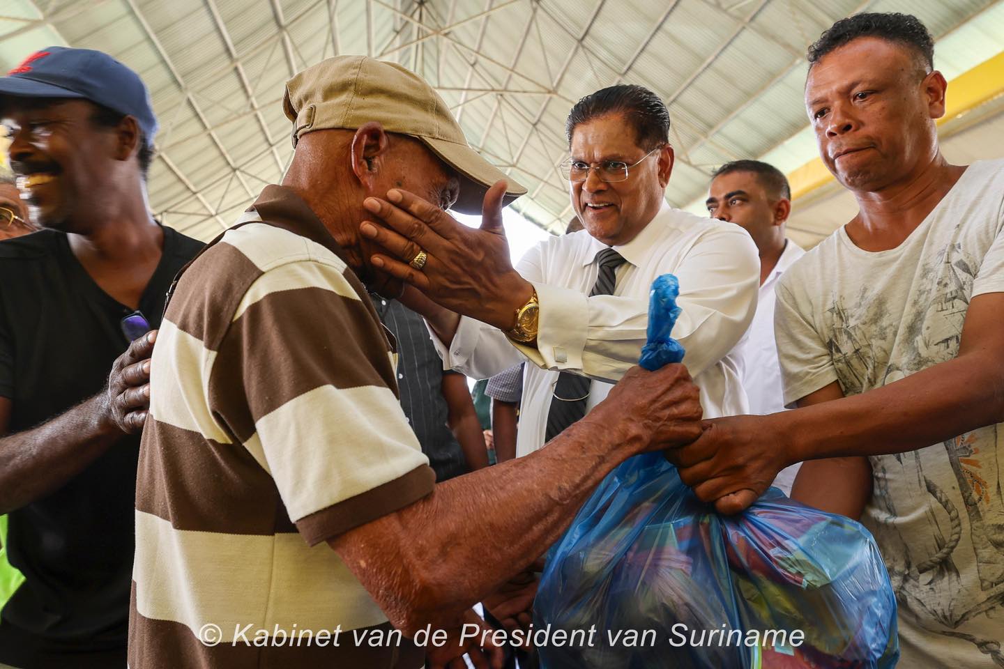 Voorzitter Chan Santokhi