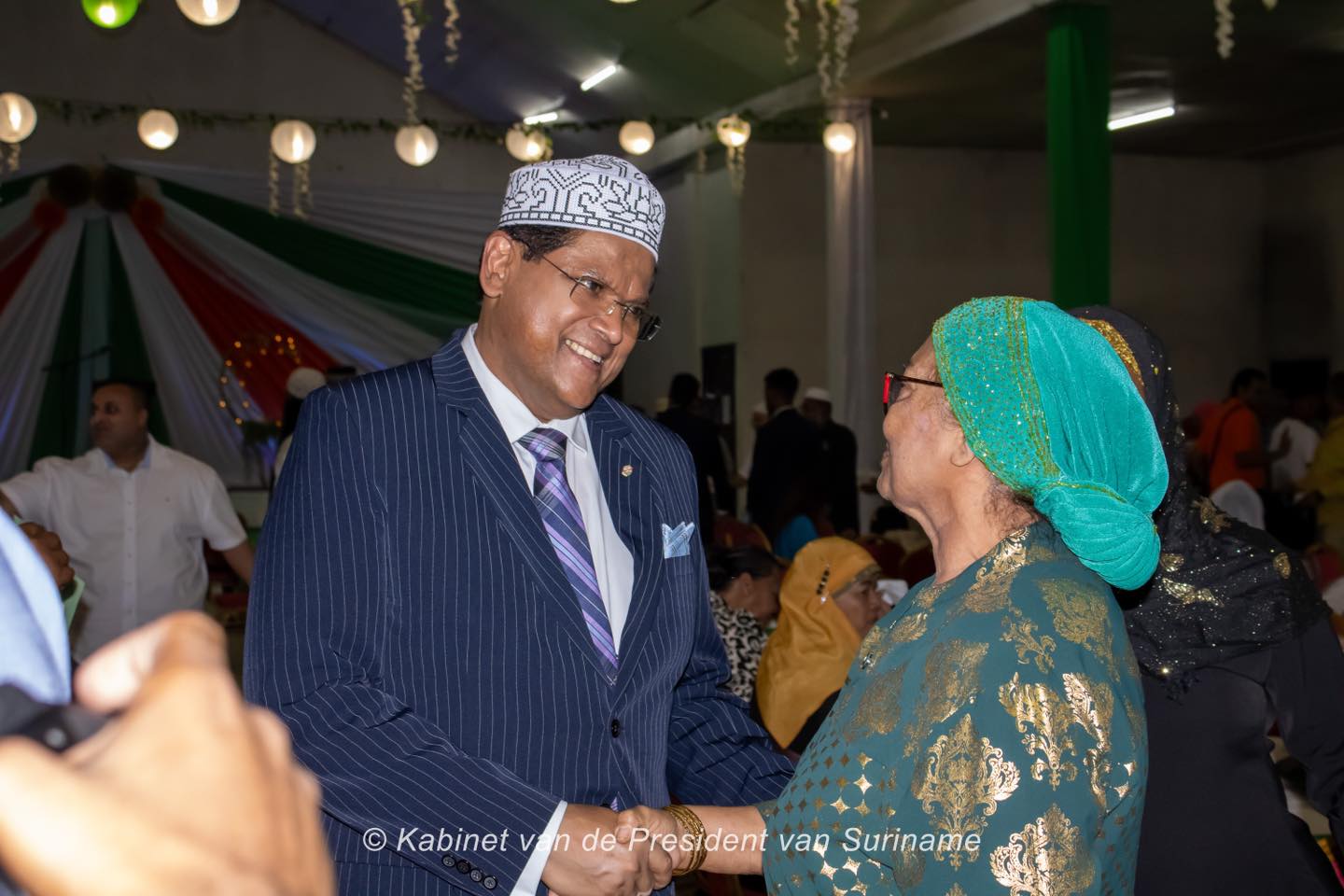 Voorzitter Chan Santokhi